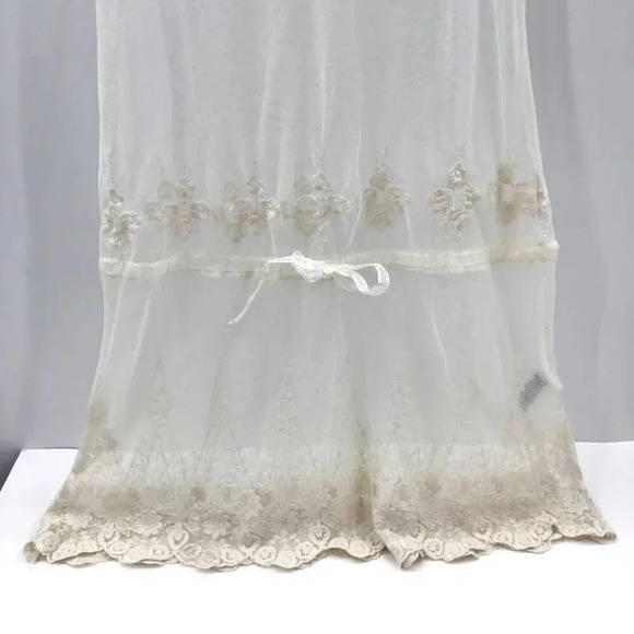 Castro Ornate Ecru Lace Infant's Christening Gown 2/M Baptism Baby's Photoshoot - Picture 7 of 14